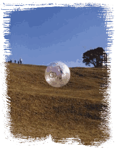 Testing on the side of One Tree Hill in New Zealand